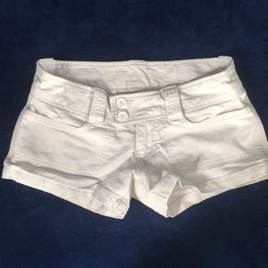 Amercrombie & Fitch white shorts